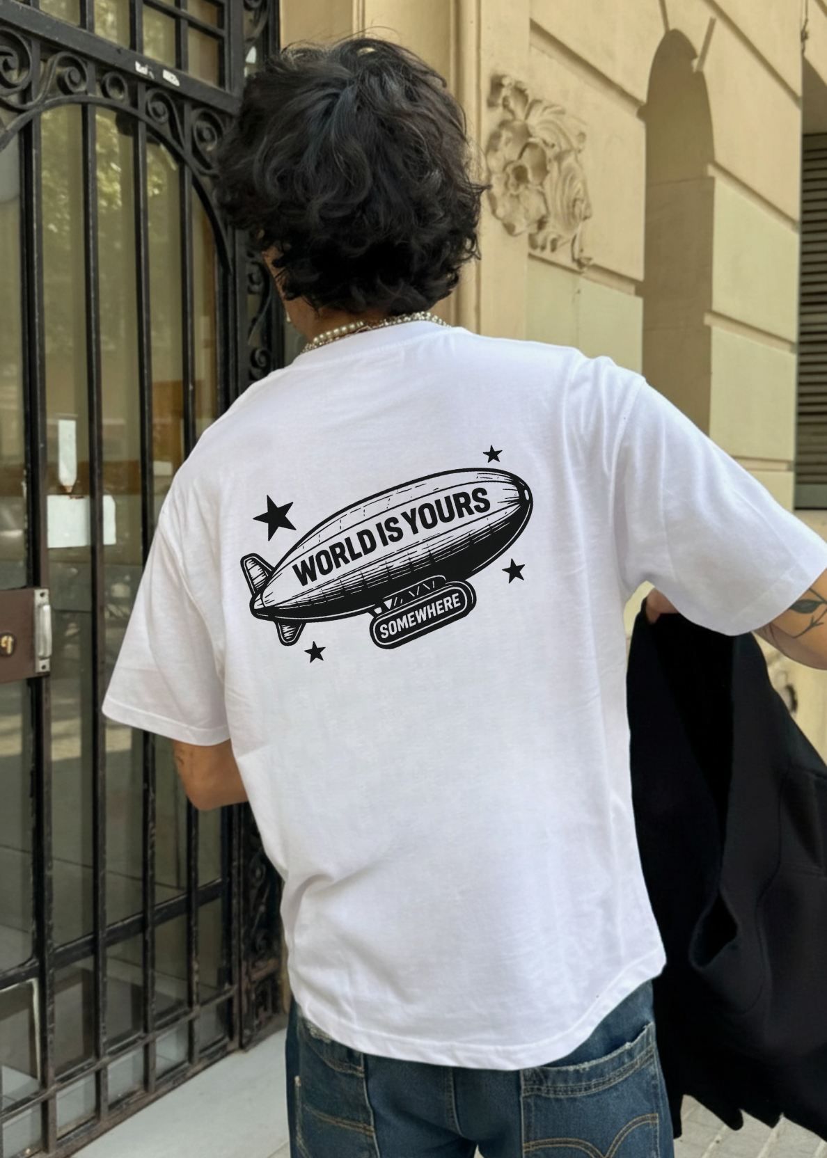 THE WORLD IS YOURS TEE