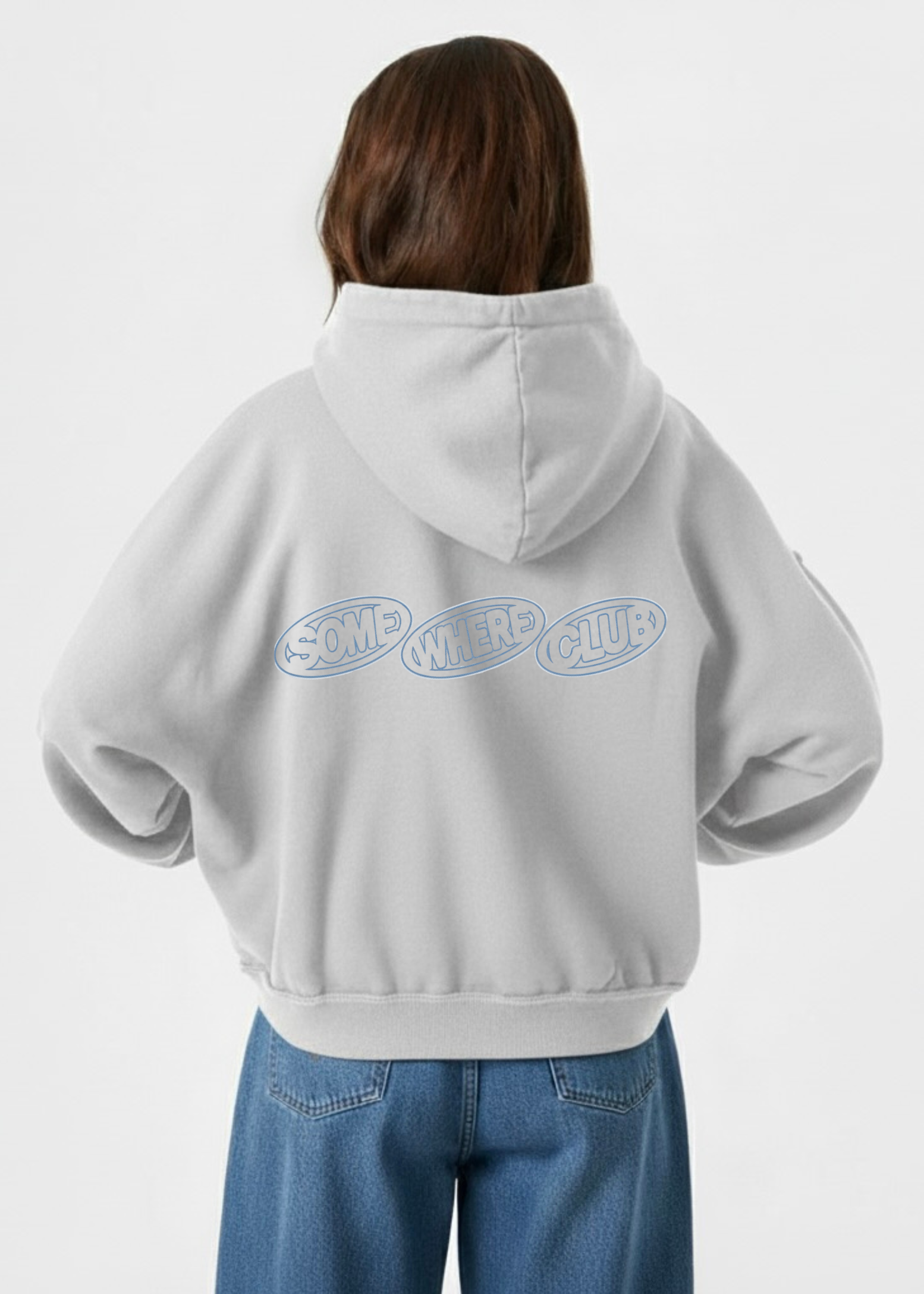 BUBBLE LOGO DROP HOODIE