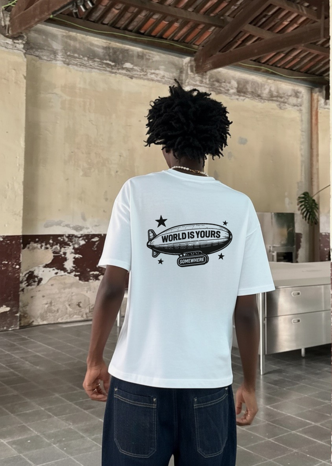 THE WORLD IS YOURS TEE