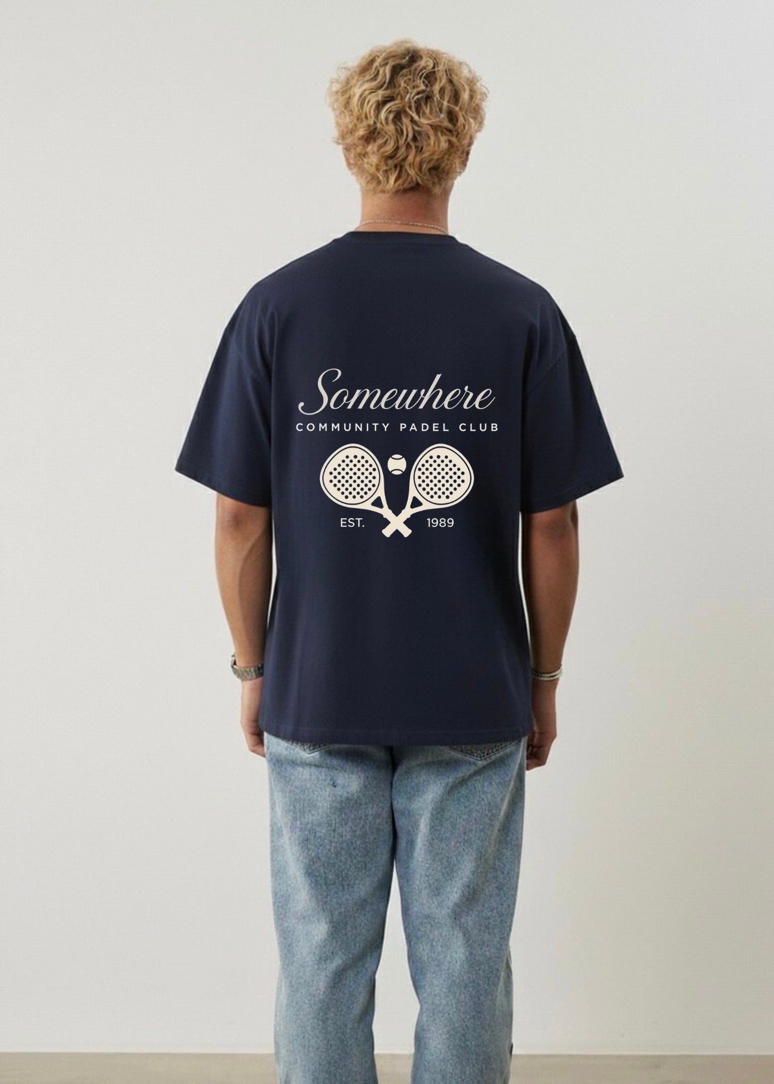 SOMEWHERE PADEL CLUB TEE