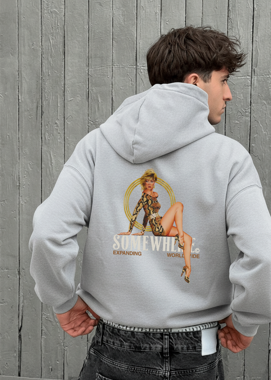 WORLDWIDE PIN-UP HOODIE