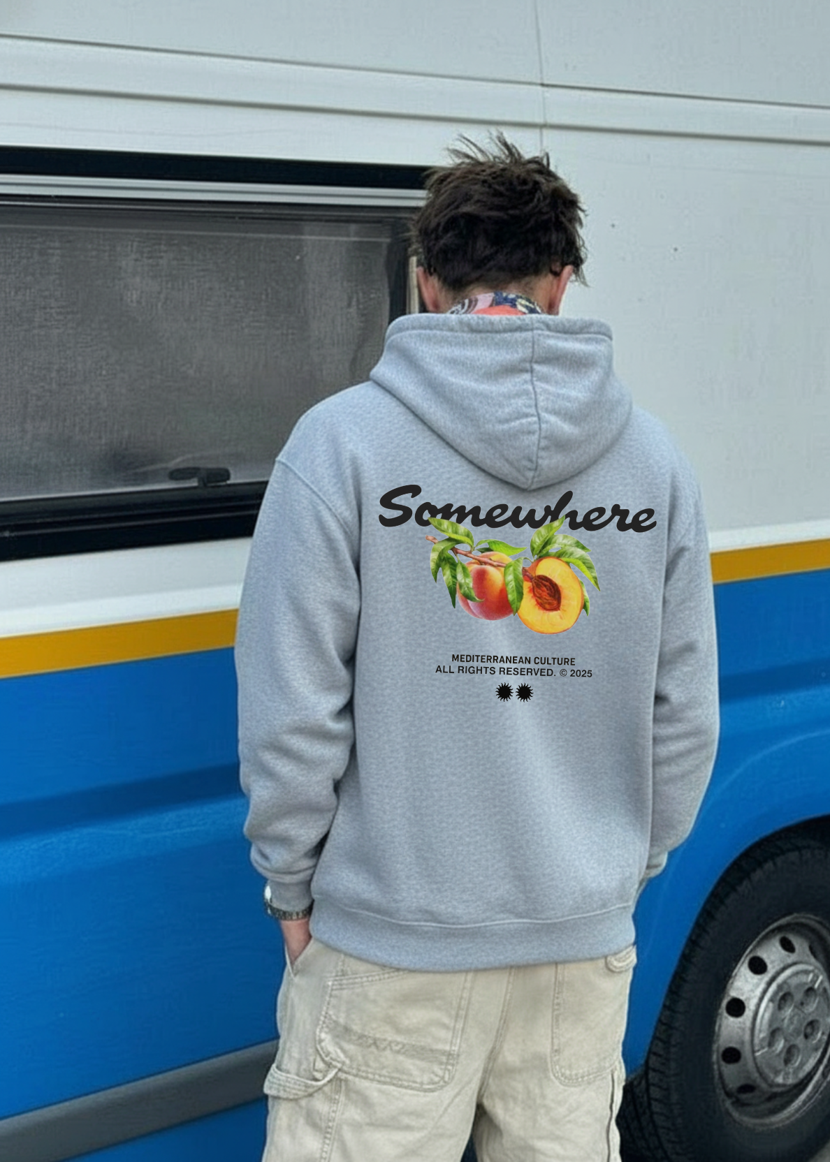 MEDITERRANEAN PEACH HOODIE