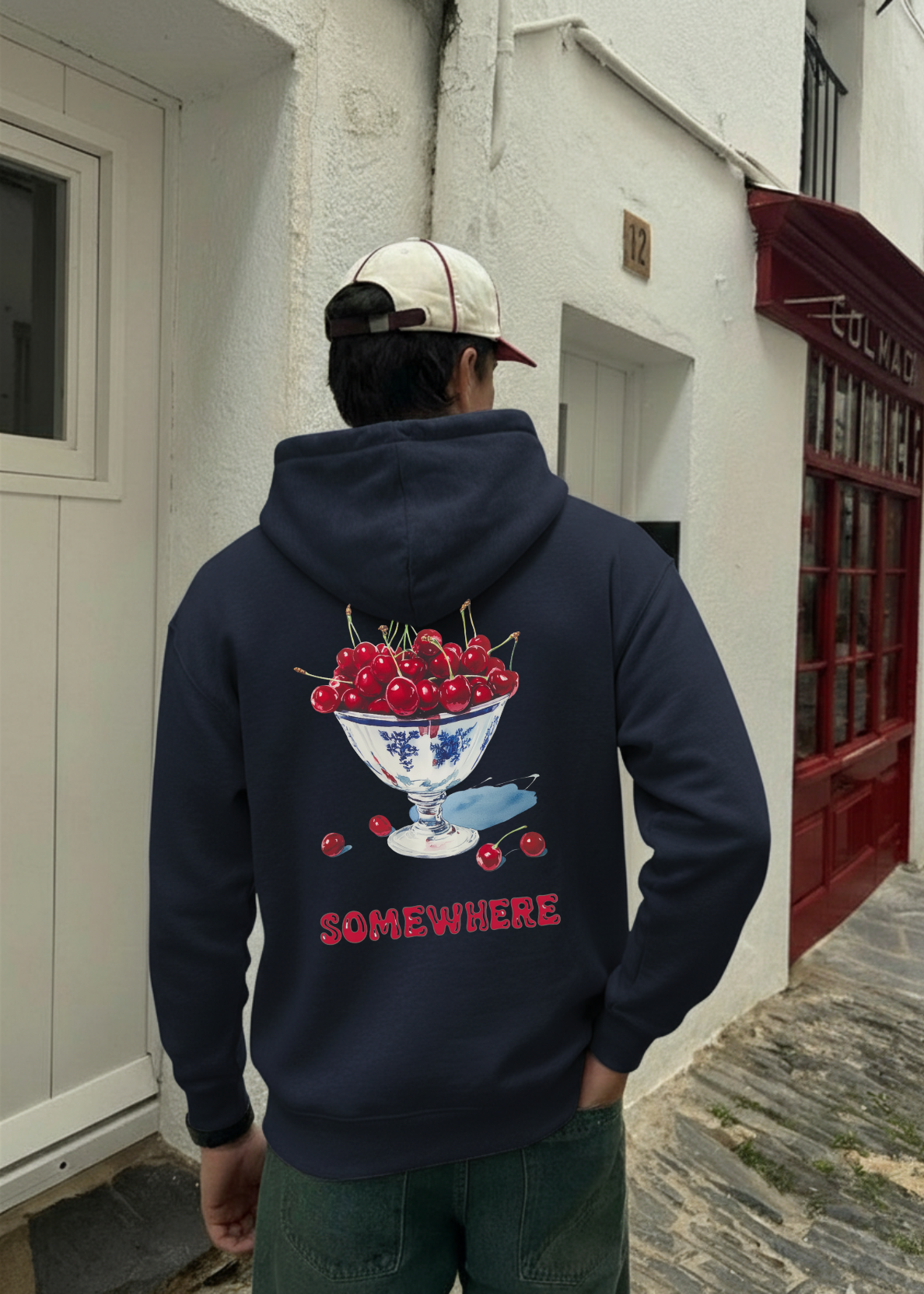 MEDITERRANEAN CHERRY HOODIE