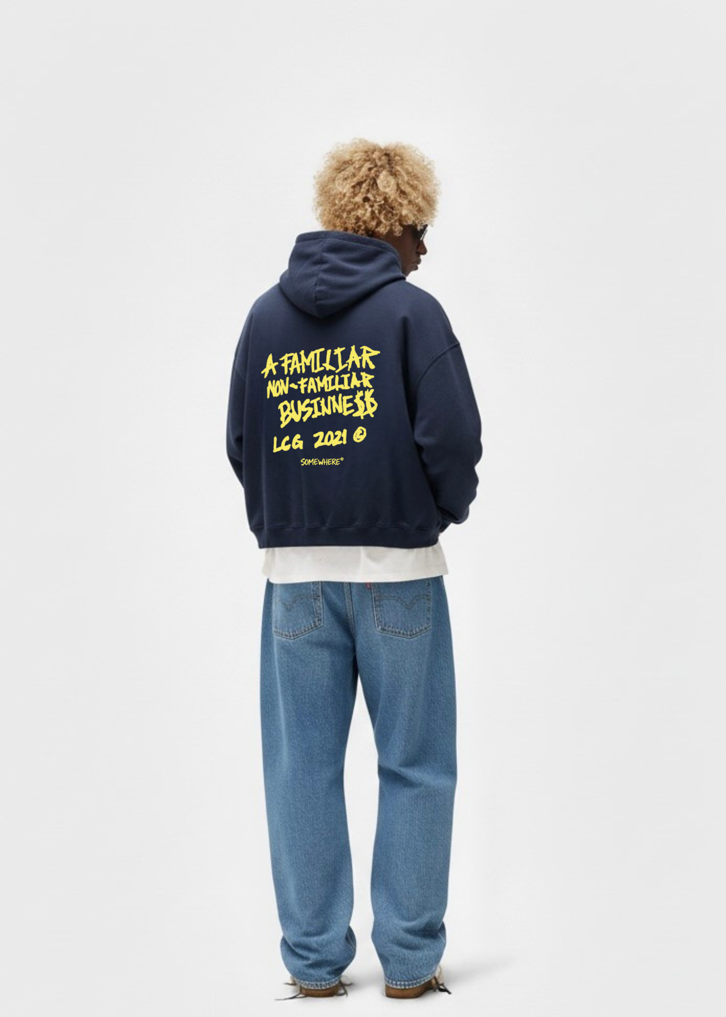 A NON FAMILIAR BUSINESS HOODIE