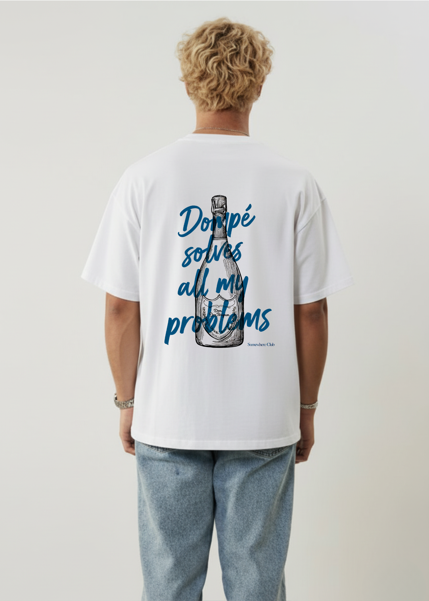 DOMPÉ SOLVES PROBLEMS TEE