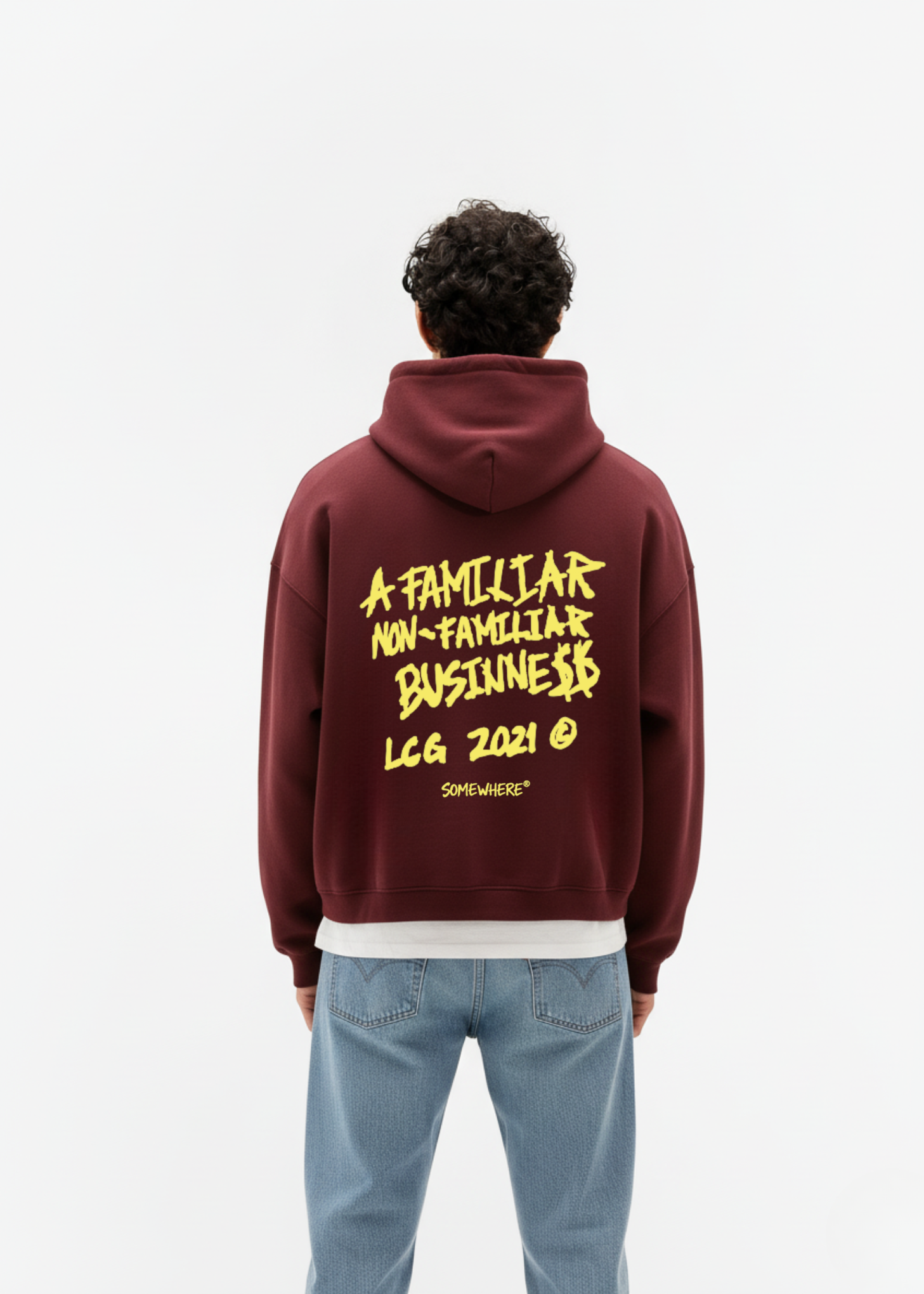 A NON FAMILIAR BUSINESS HOODIE