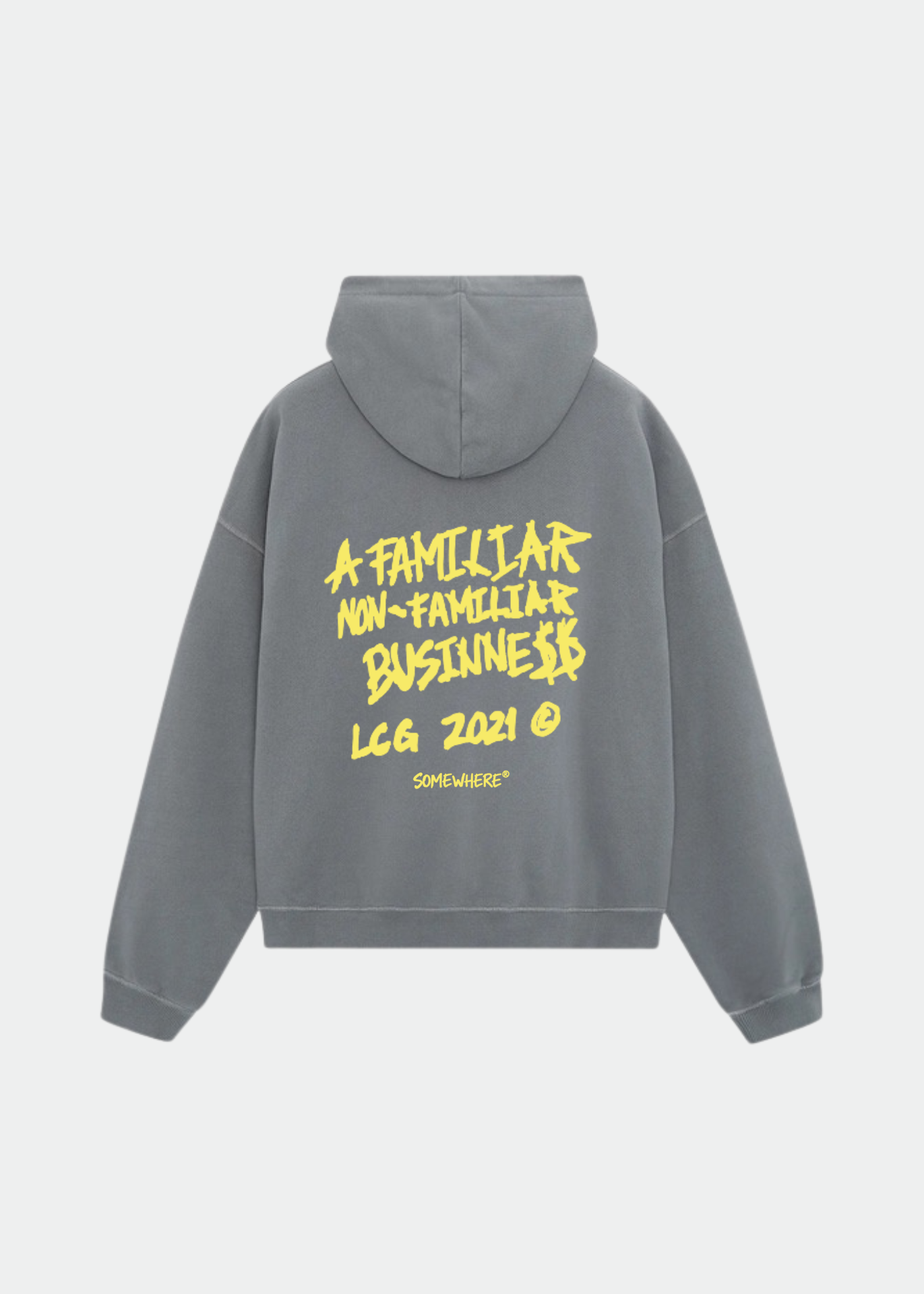 A NON FAMILIAR BUSINESS HOODIE