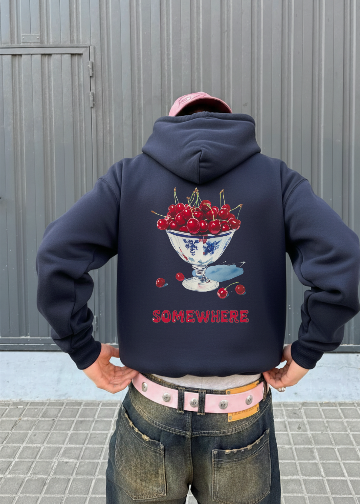 MEDITERRANEAN CHERRY HOODIE