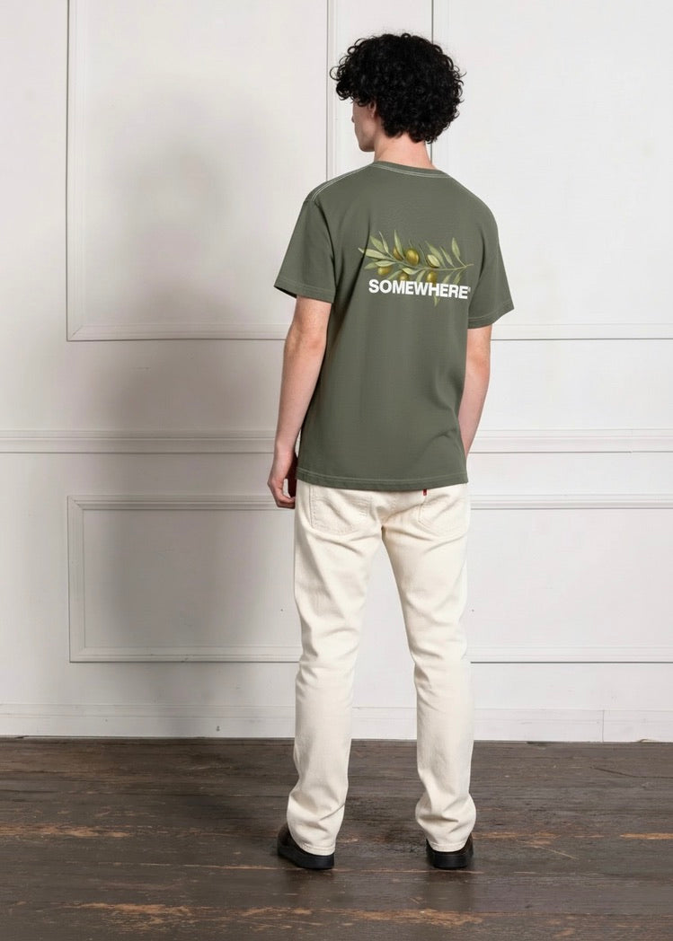 OLIVE ARCHIVE TEE