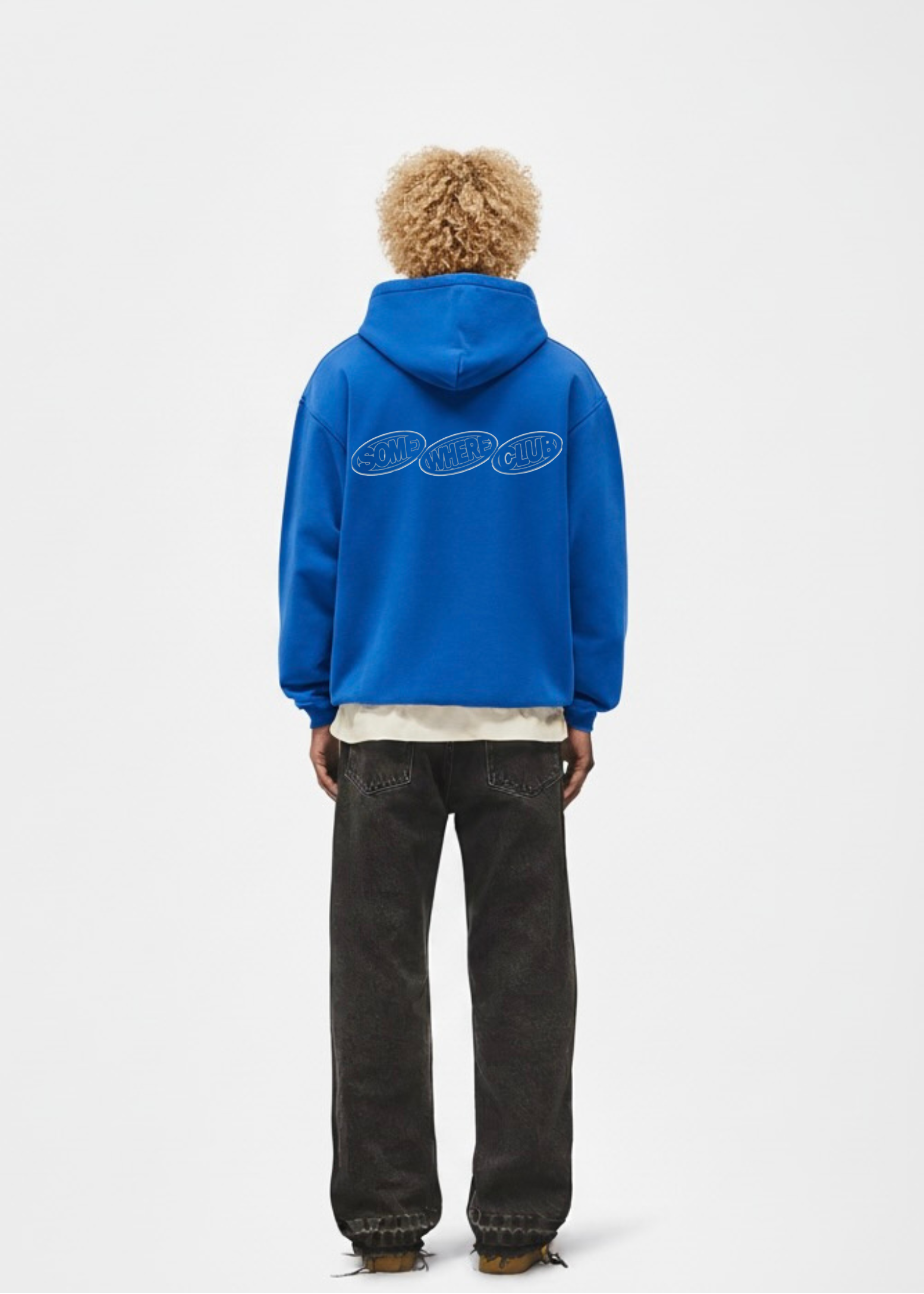 BUBBLE LOGO DROP HOODIE