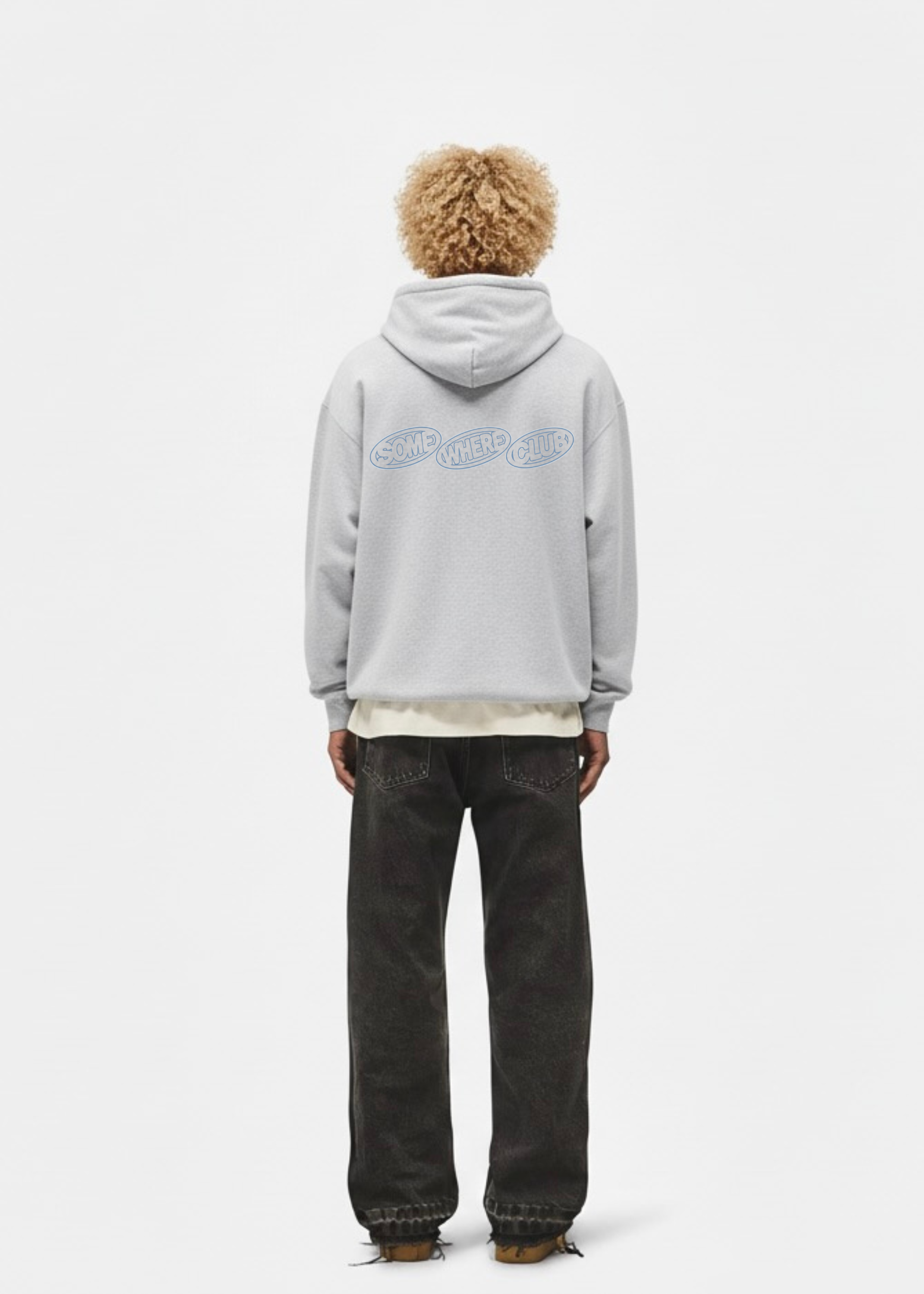 BUBBLE LOGO DROP HOODIE