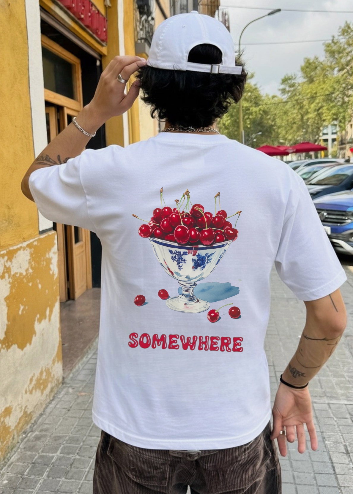 MEDITERRANEAN CHERRY TEE