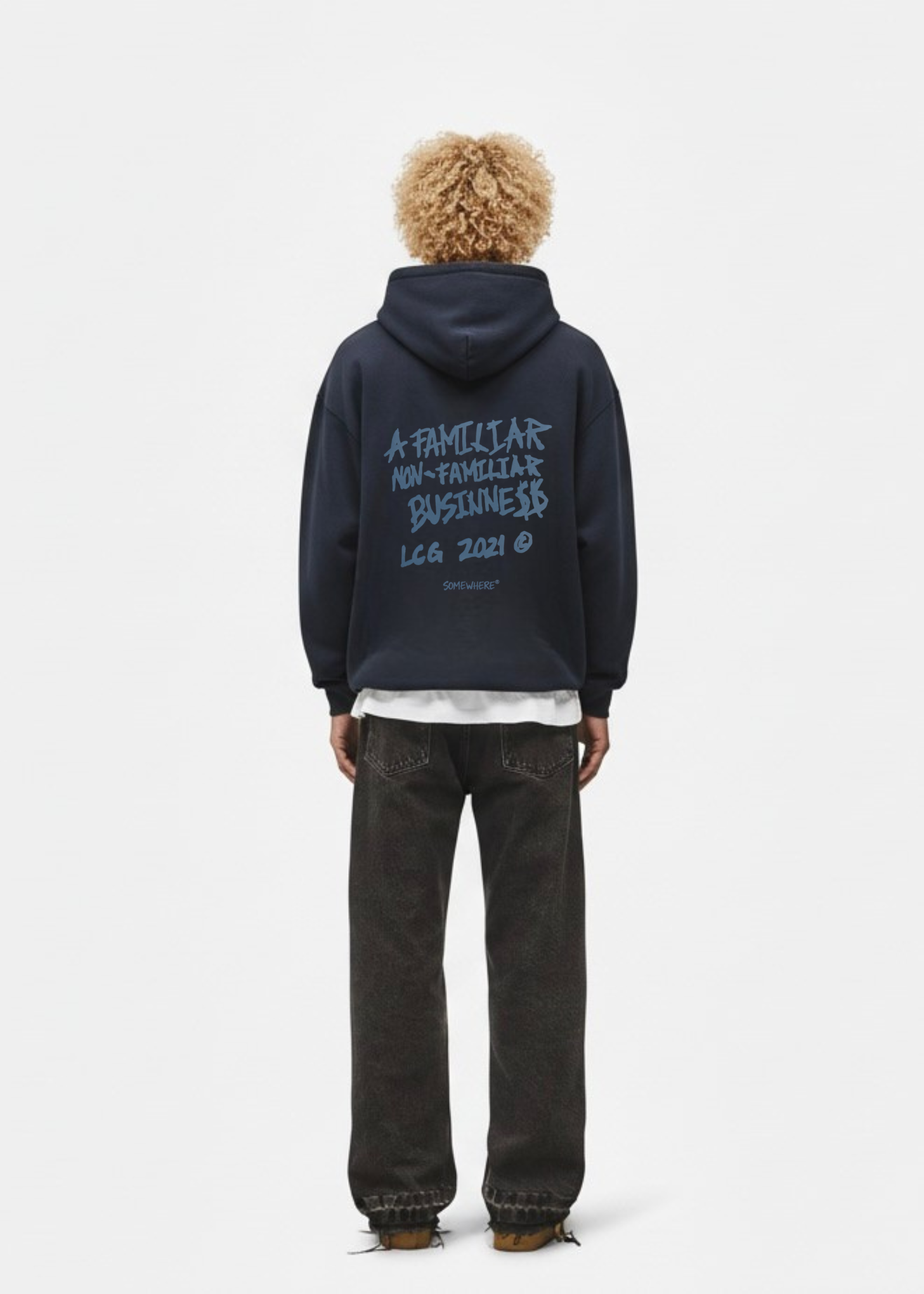 A NON FAMILIAR BUSINESS HOODIE