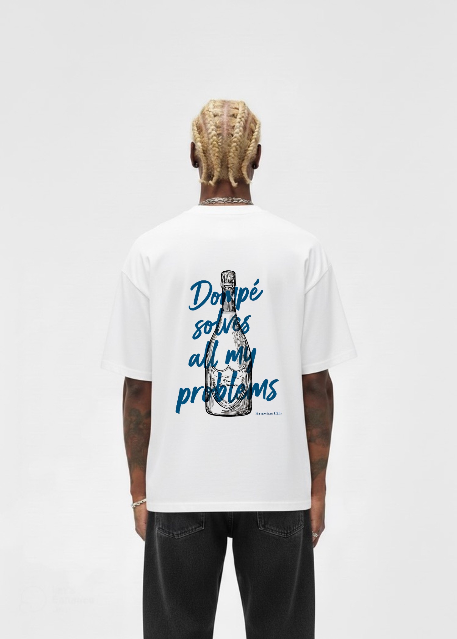 DOMPÉ SOLVES PROBLEMS TEE