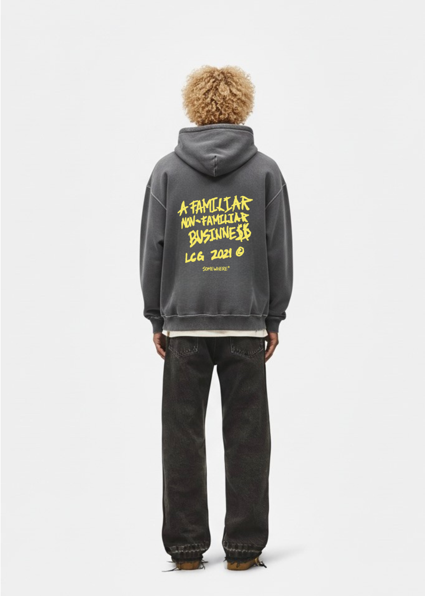 A NON FAMILIAR BUSINESS HOODIE