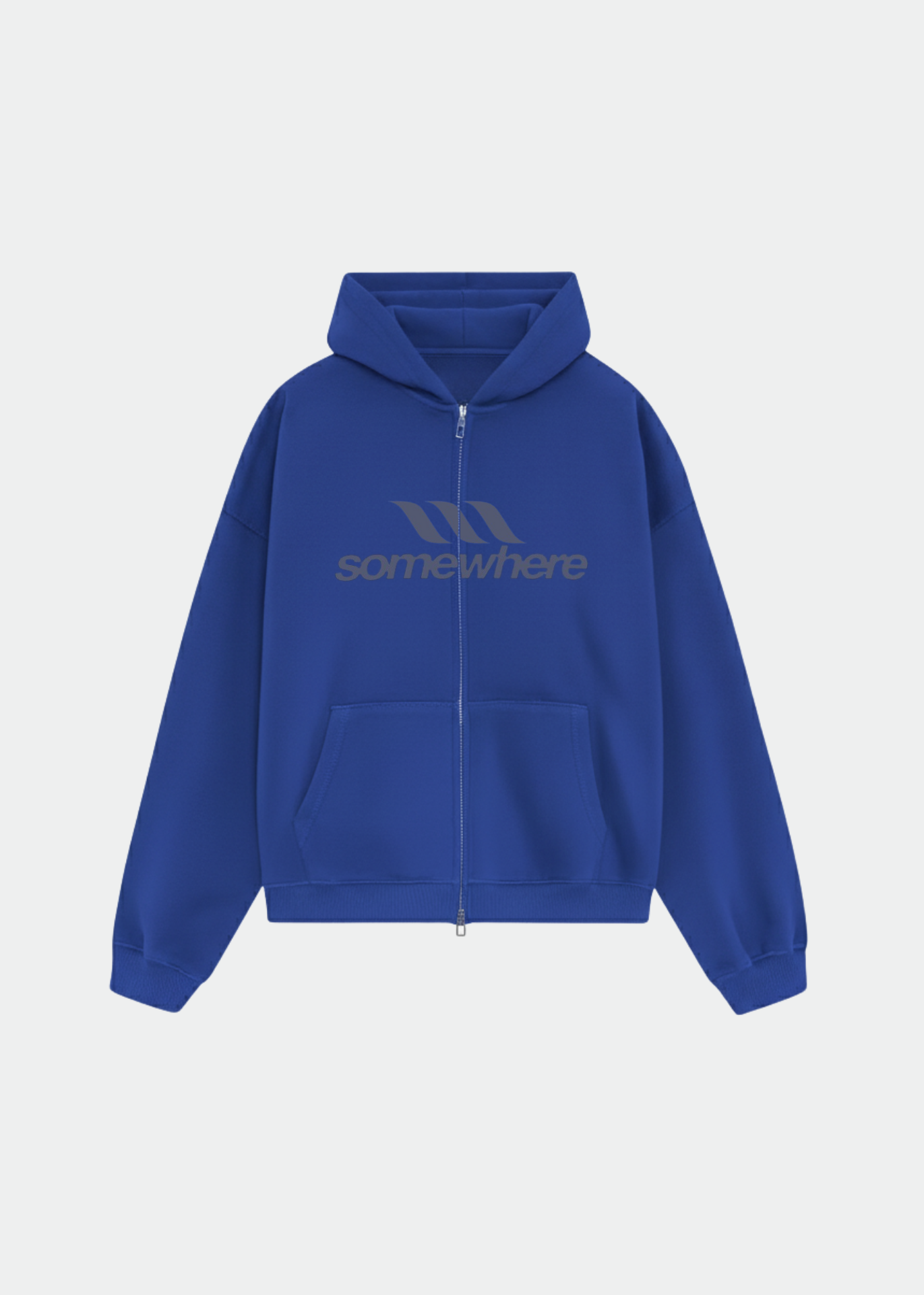 BRAND LOGO ZIPPED