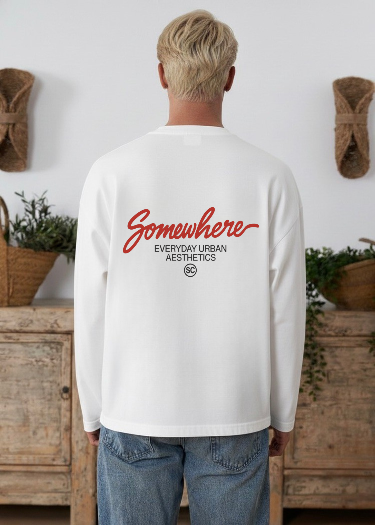 SOMEWHERE REDLINE LONG SLEEVE