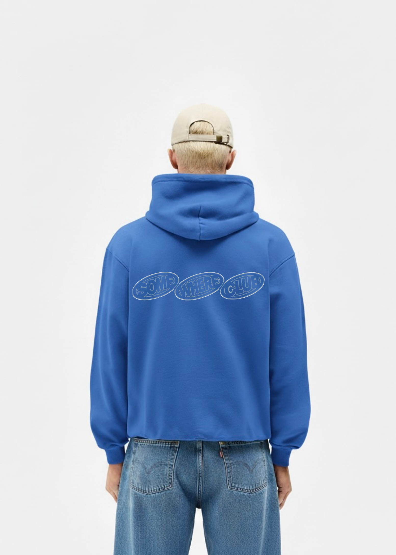 BUBBLE LOGO DROP HOODIE