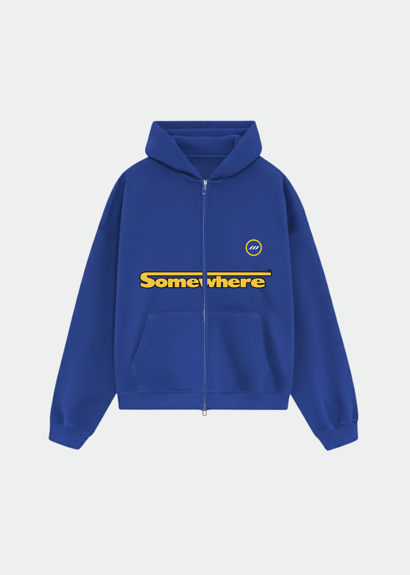 DROPPED 9 ZIPPED HOODIE