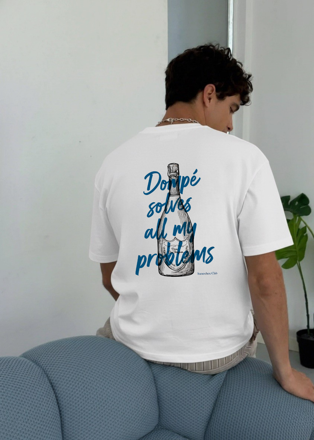 DOMPÉ SOLVES PROBLEMS TEE