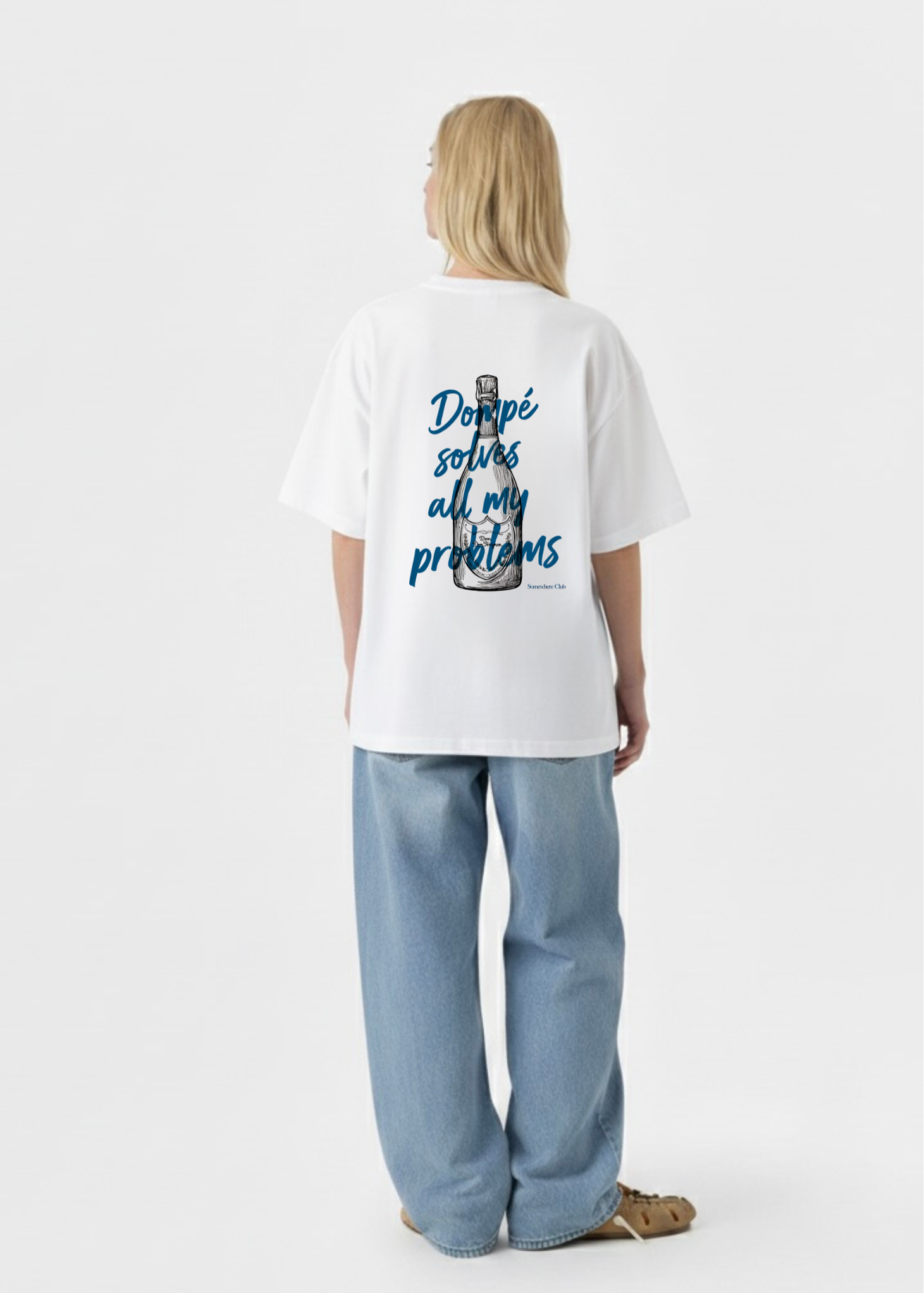 DOMPÉ SOLVES PROBLEMS TEE