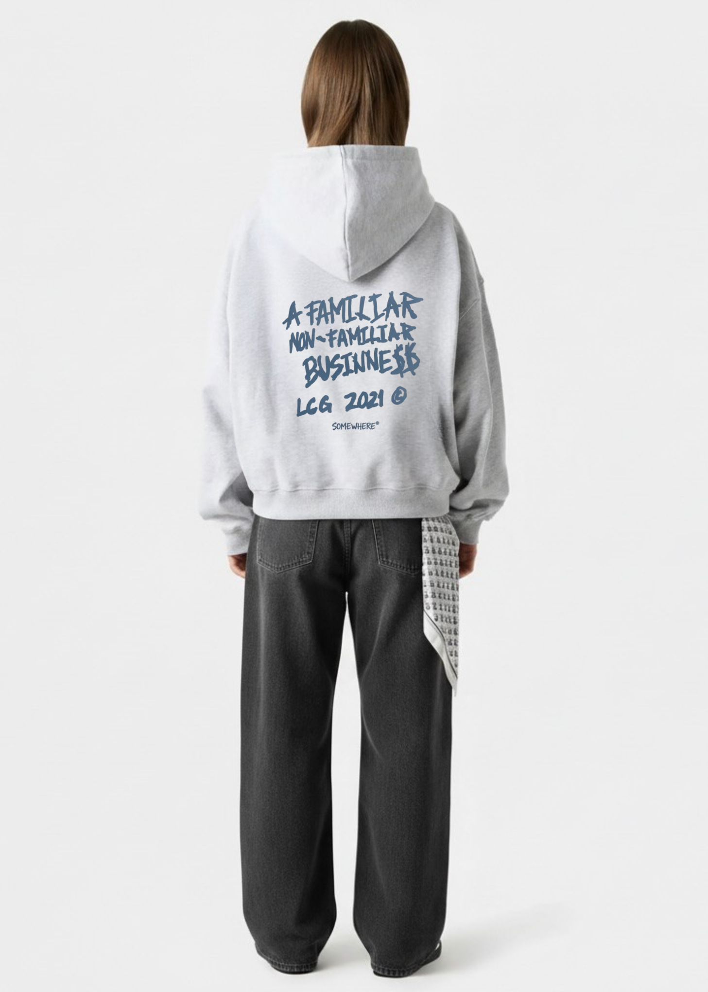 A NON FAMILIAR BUSINESS HOODIE