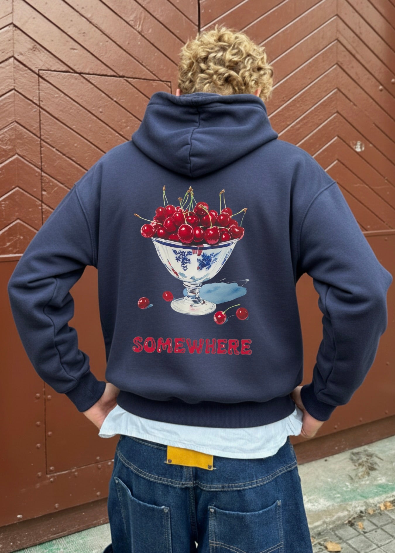 MEDITERRANEAN CHERRY HOODIE