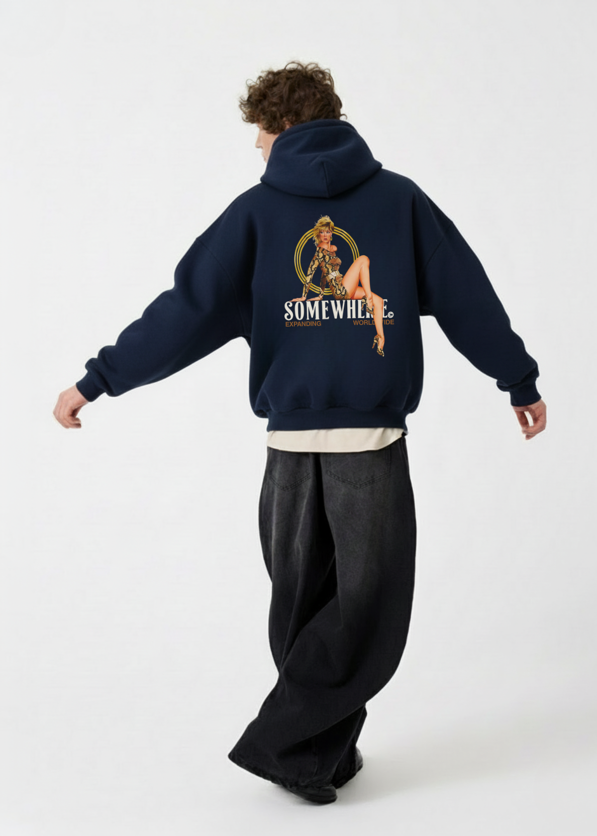 WORLDWIDE PIN-UP HOODIE