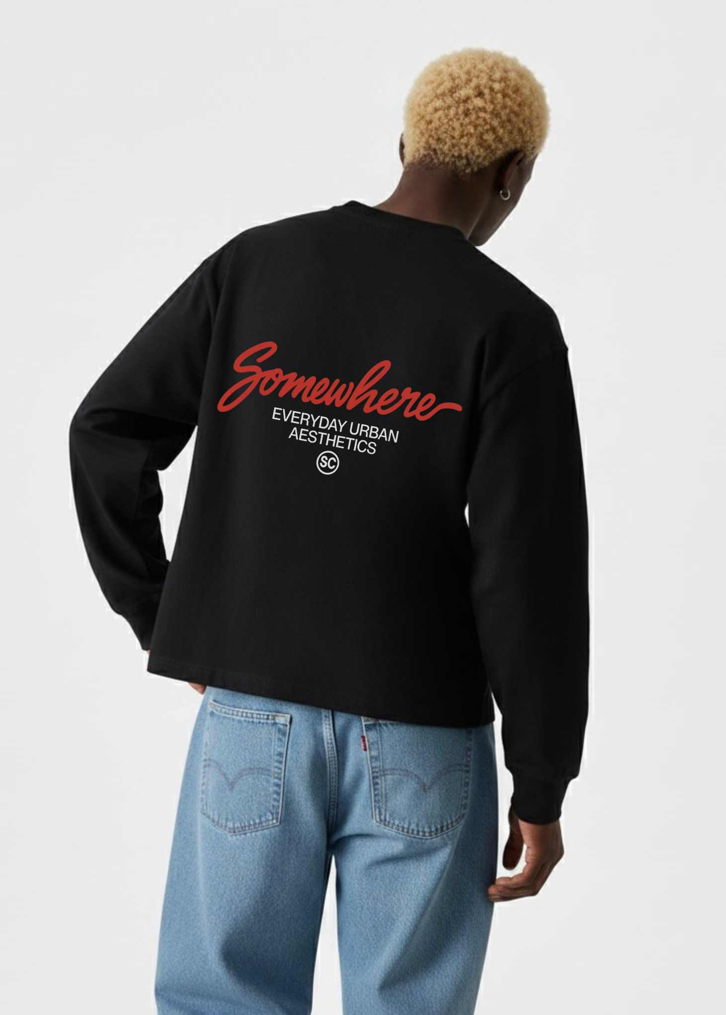 SOMEWHERE REDLINE LONG SLEEVE