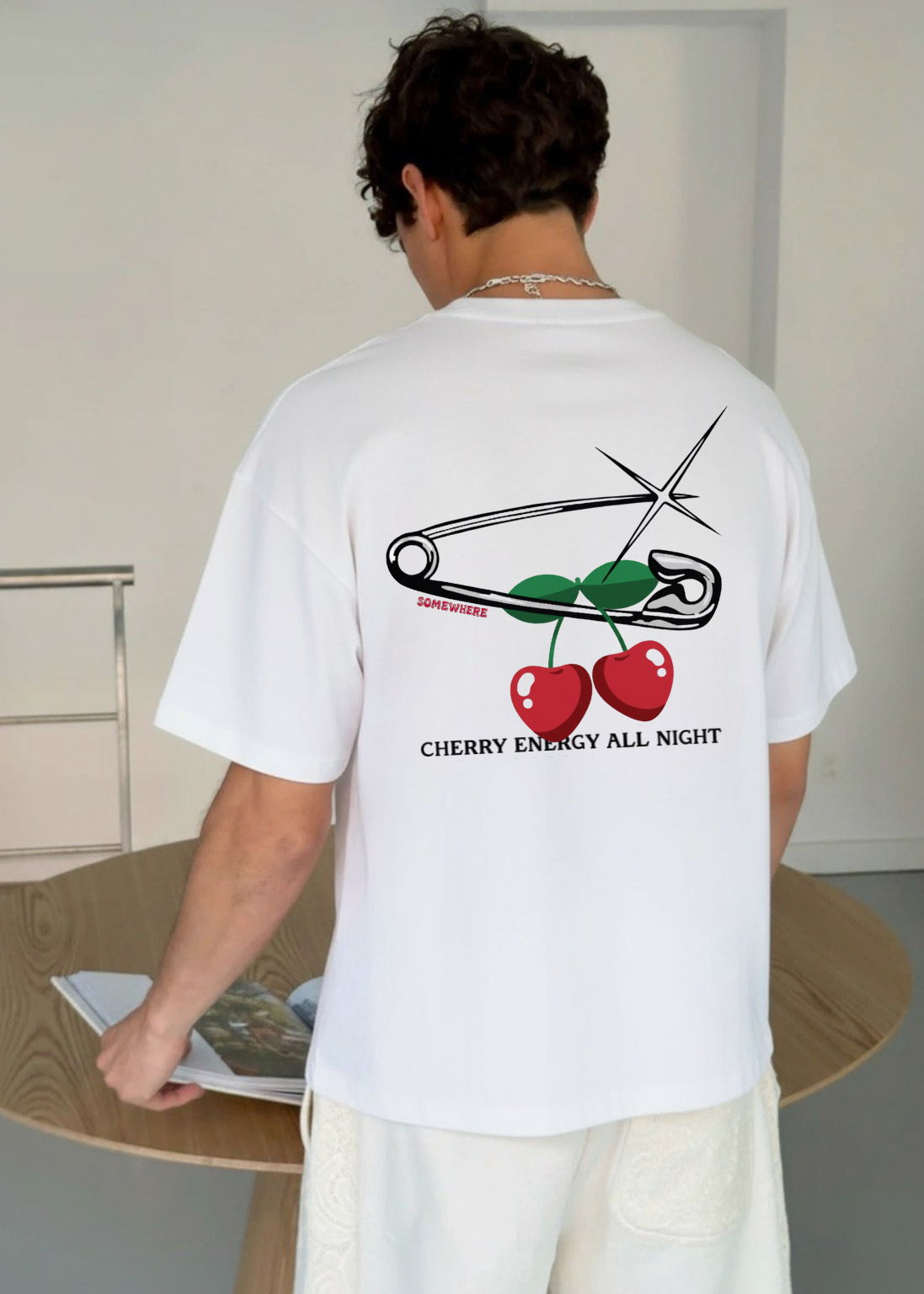 CHERRY NIGHT TEE
