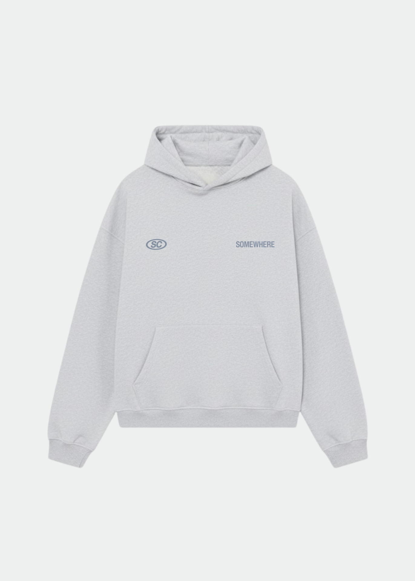 BUBBLE LOGO DROP HOODIE