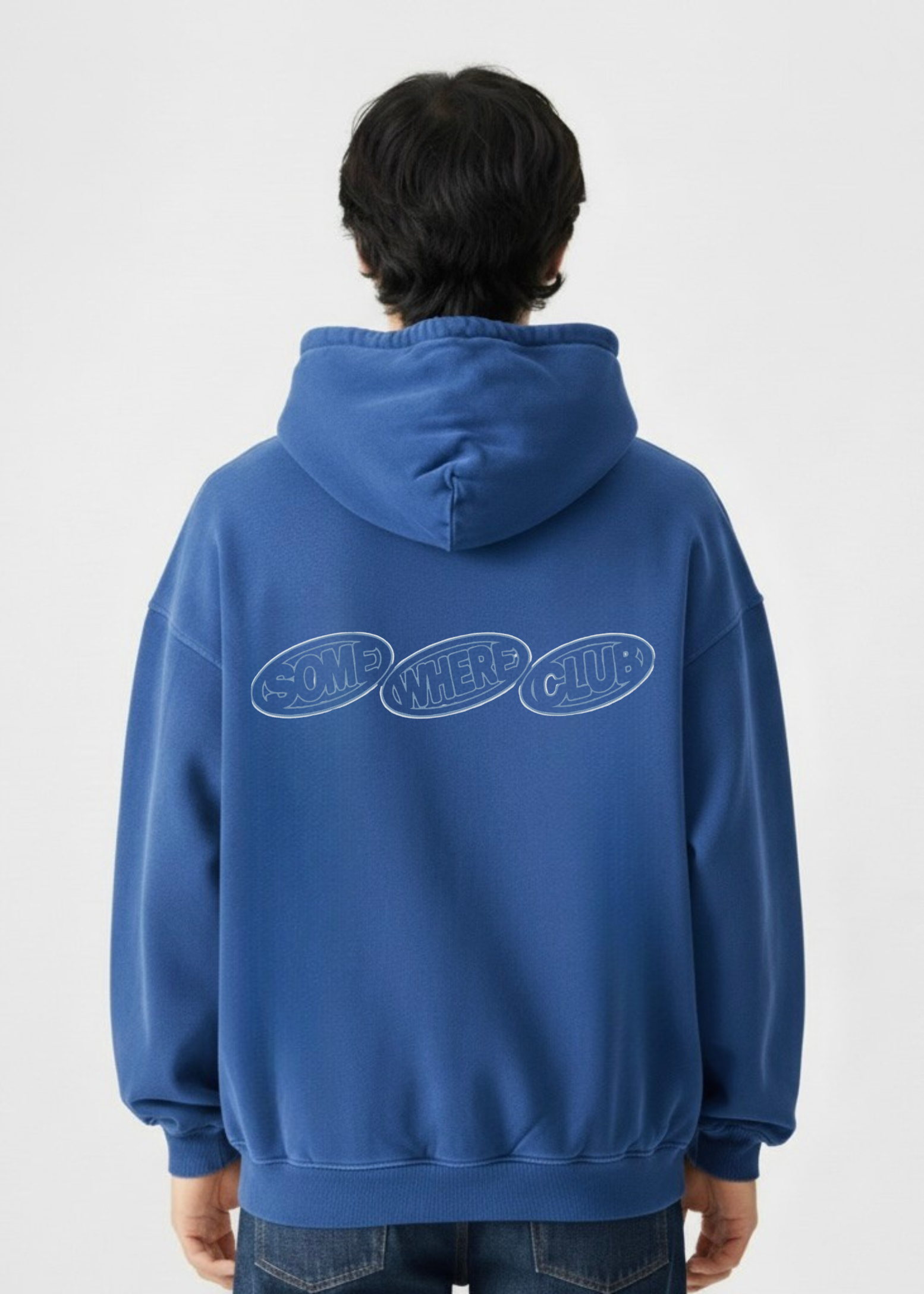 BUBBLE LOGO DROP HOODIE