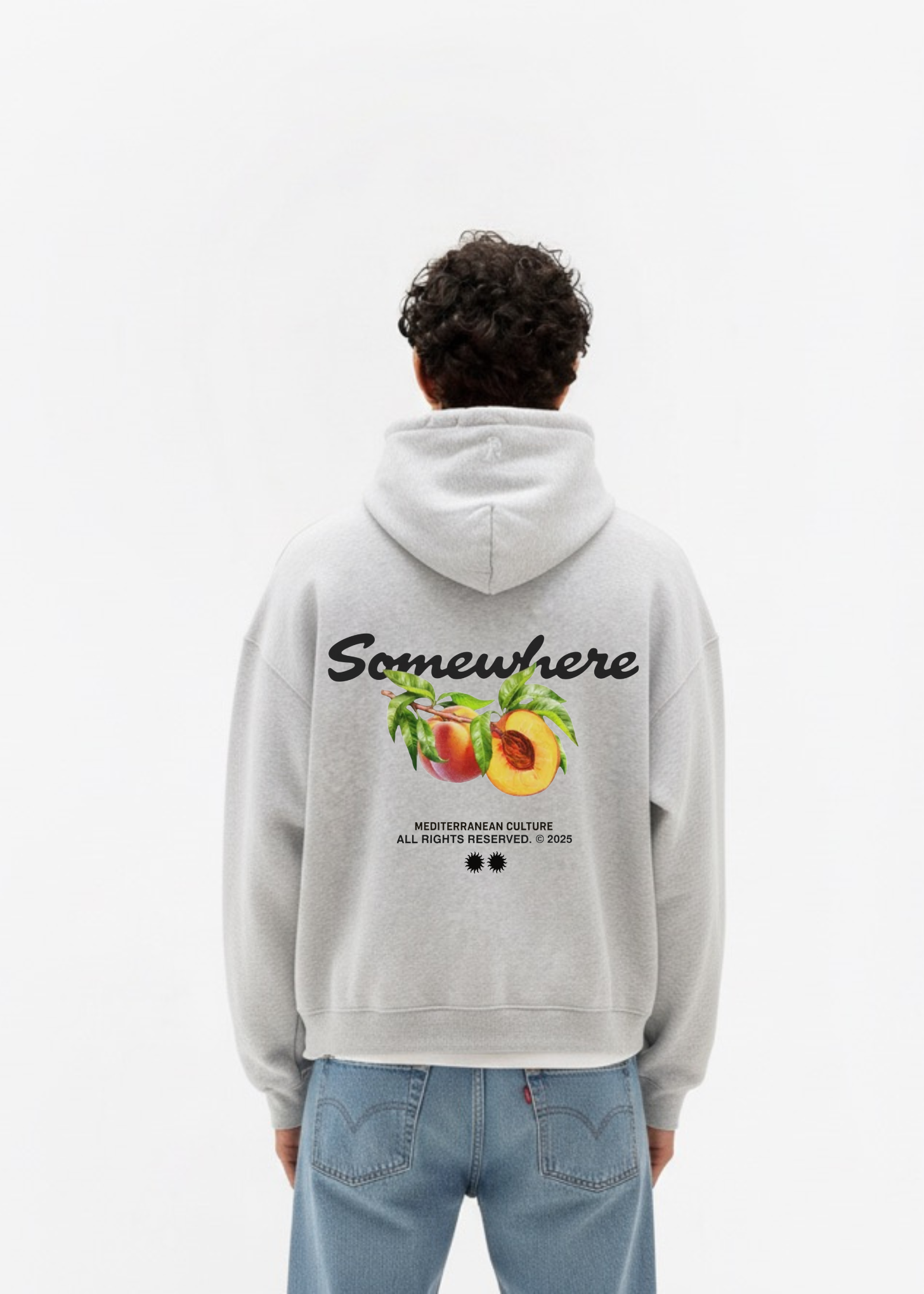MEDITERRANEAN PEACH HOODIE