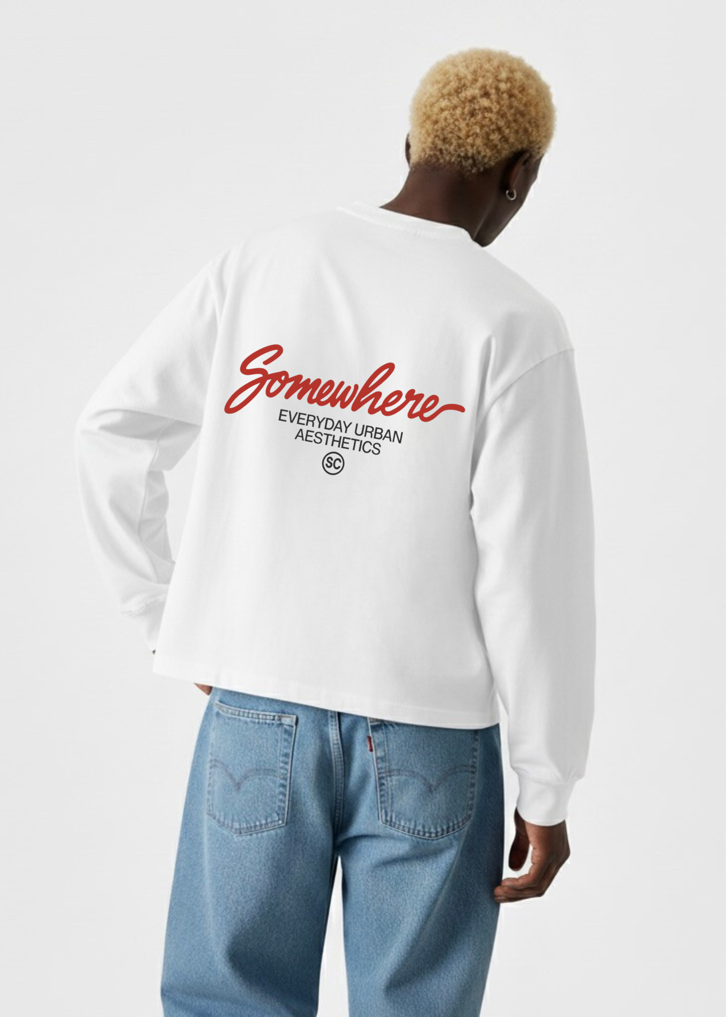 SOMEWHERE REDLINE LONG SLEEVE