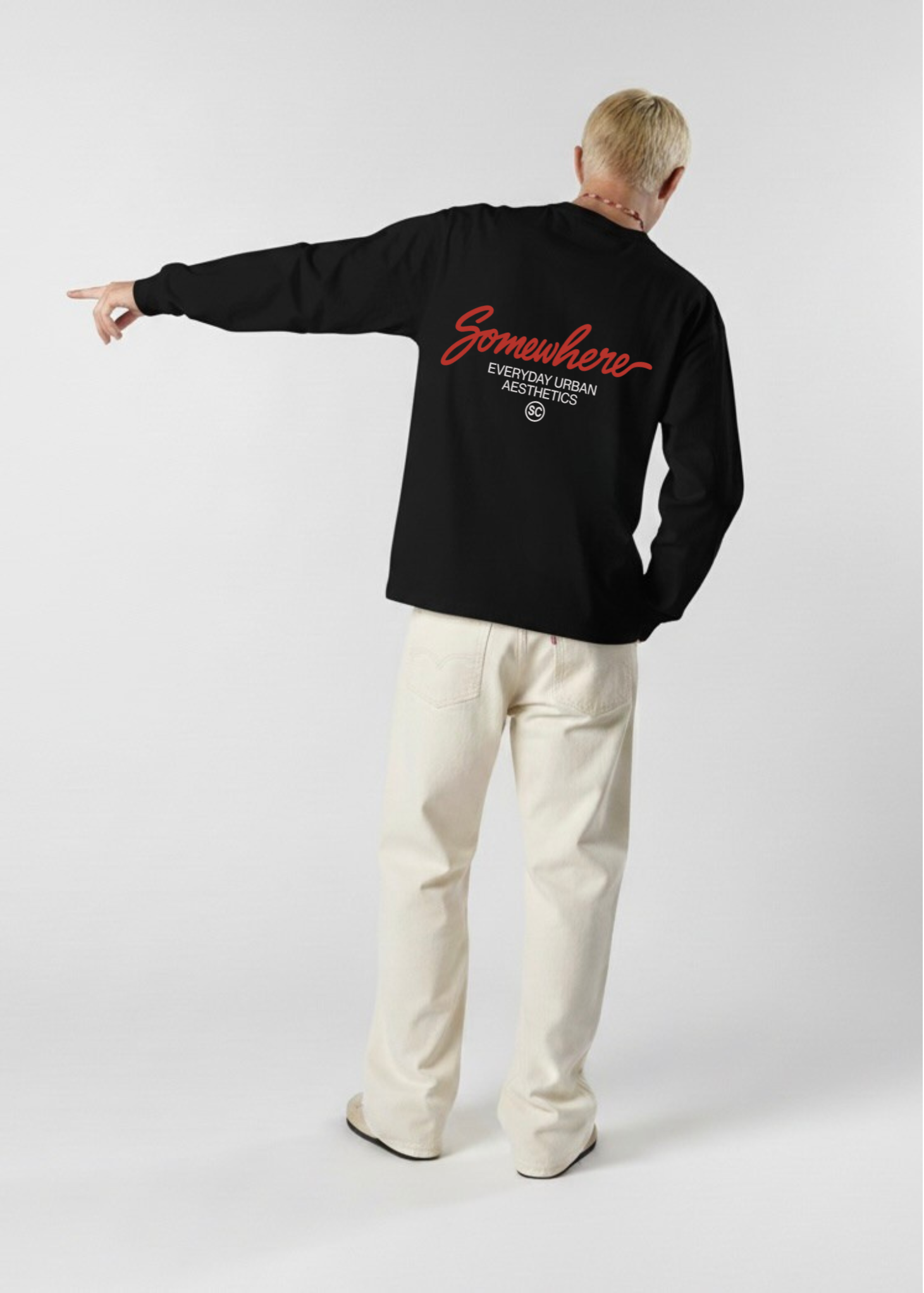 SOMEWHERE REDLINE LONG SLEEVE