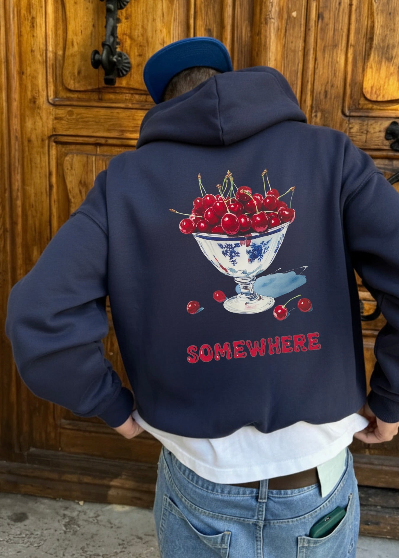 MEDITERRANEAN CHERRY HOODIE