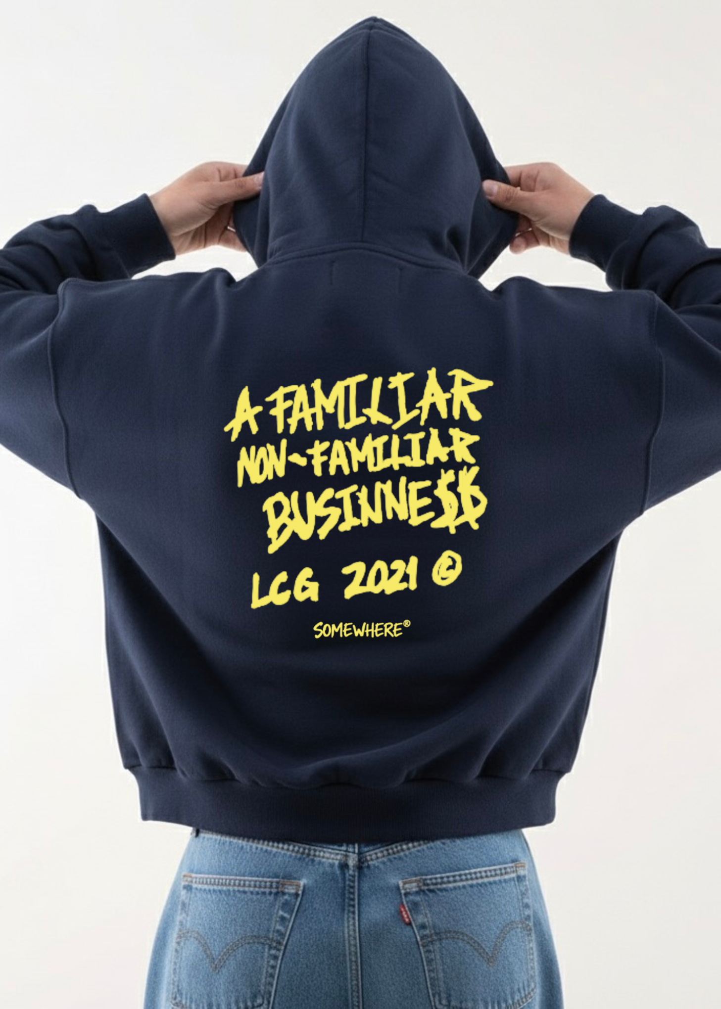A NON FAMILIAR BUSINESS HOODIE
