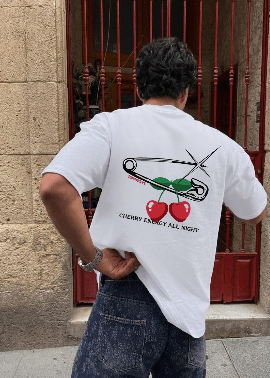 CHERRY NIGHT TEE