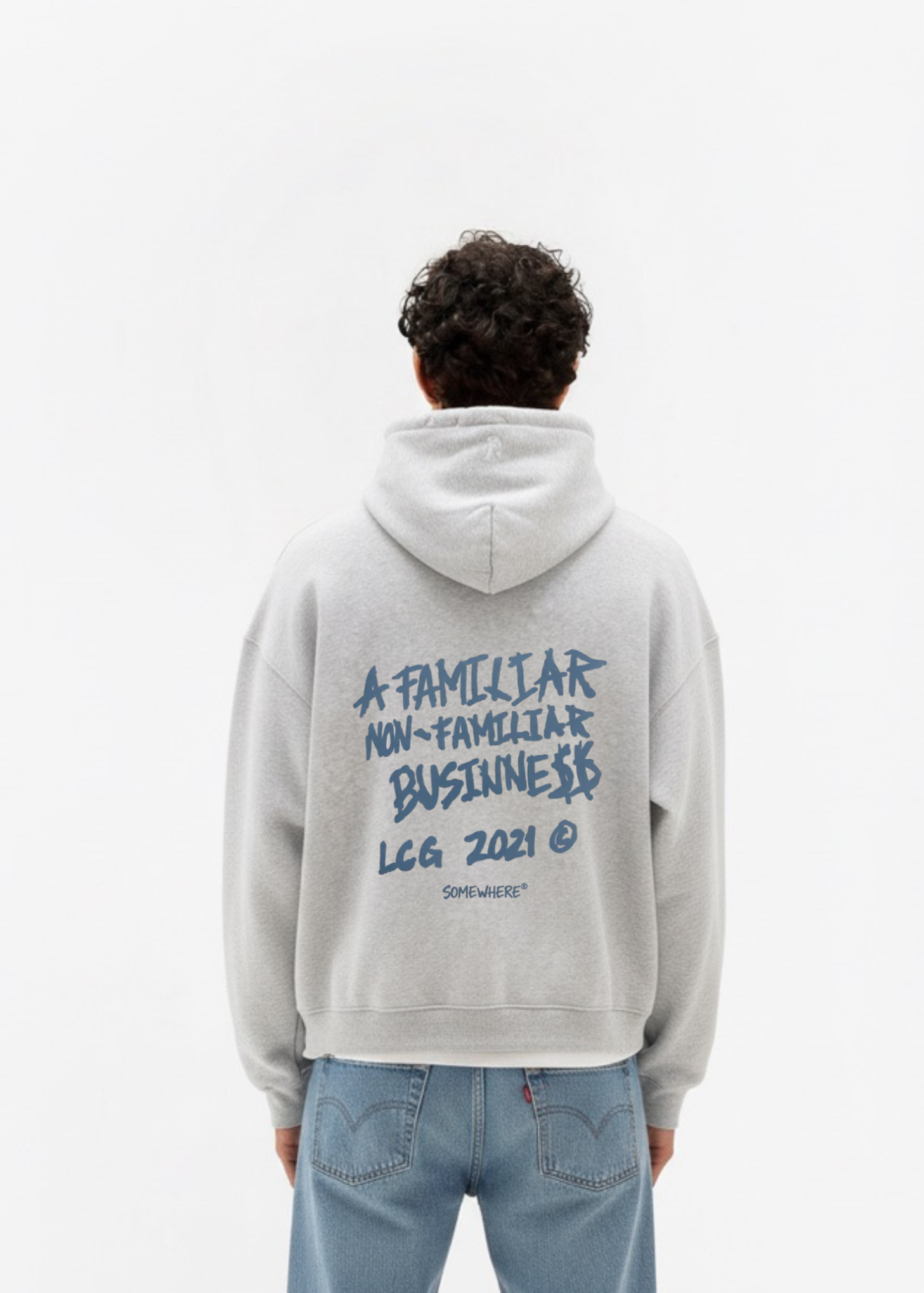A NON FAMILIAR BUSINESS HOODIE