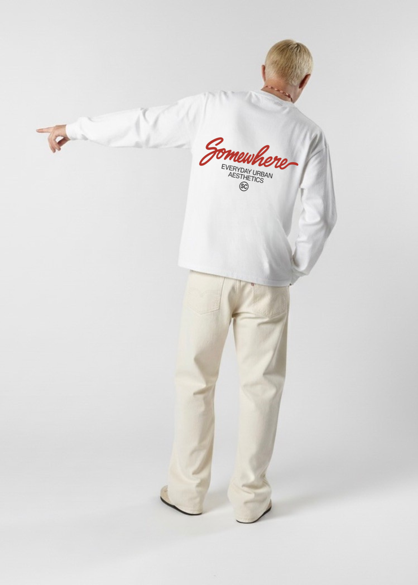 SOMEWHERE REDLINE LONG SLEEVE