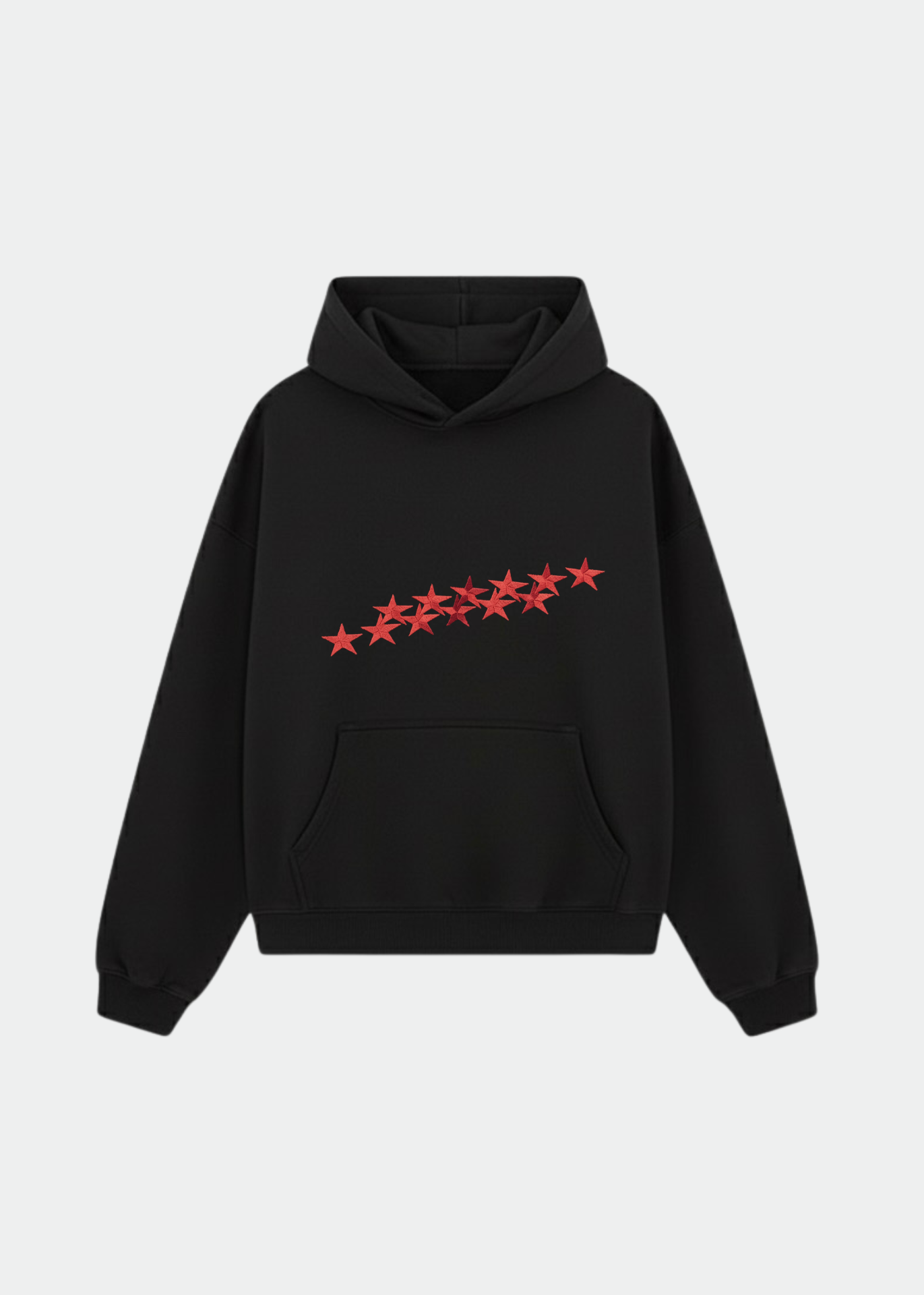 EMBROIDERY STAR HOODIE