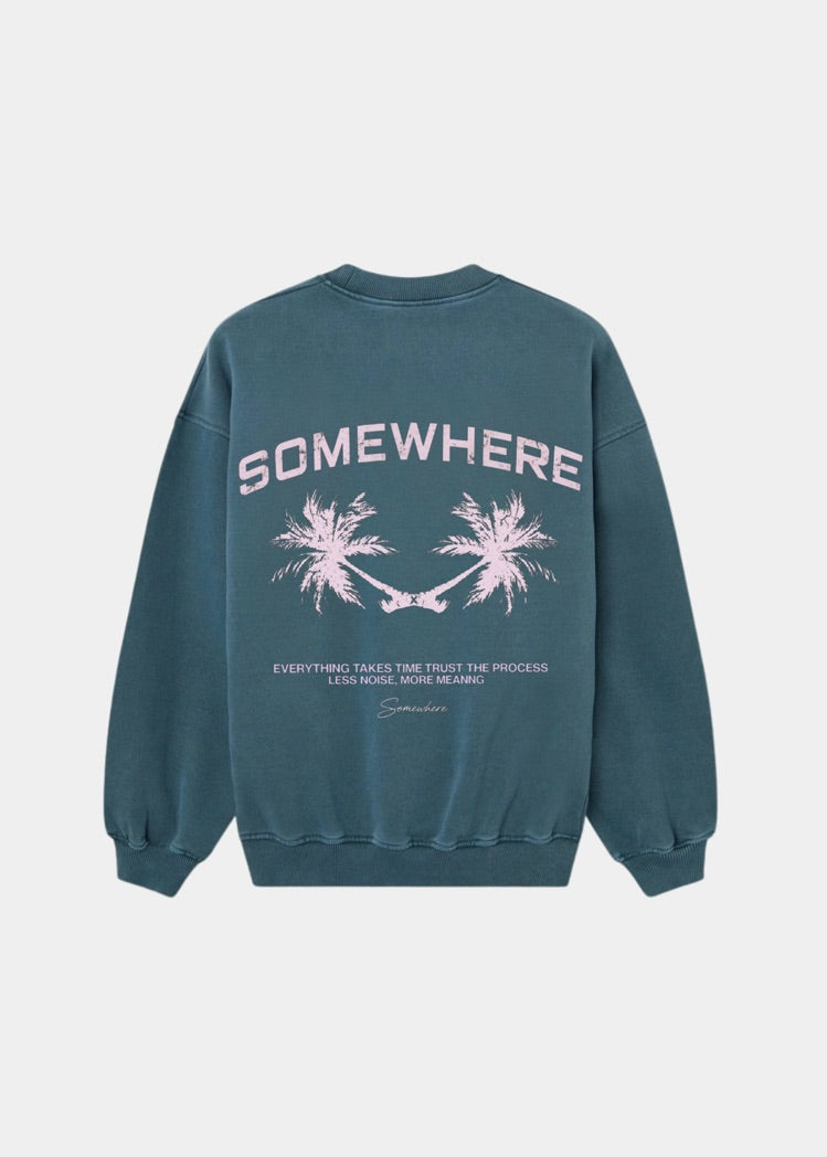 PALM MOTION CREWNECK