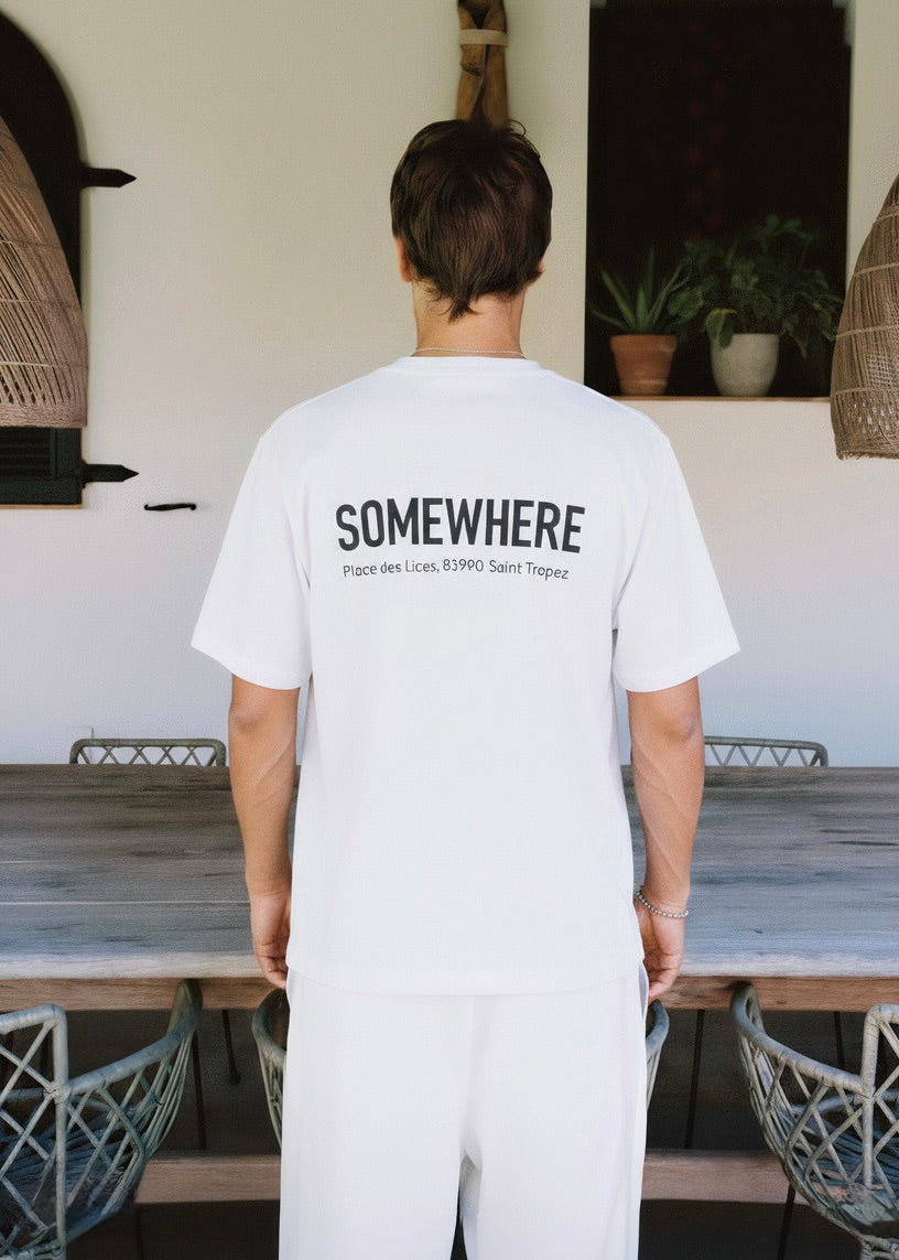THE ADRESS. TEE