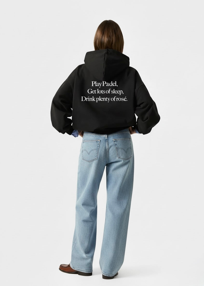 PADEL & ROSÉ HOODIE