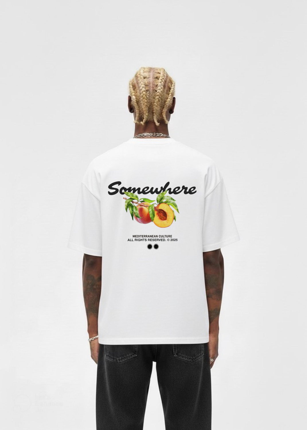 MEDITERRANEAN PEACH TEE