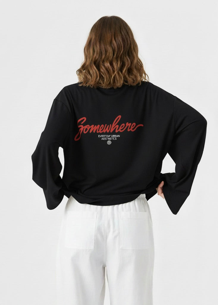 SOMEWHERE REDLINE LONG SLEEVE