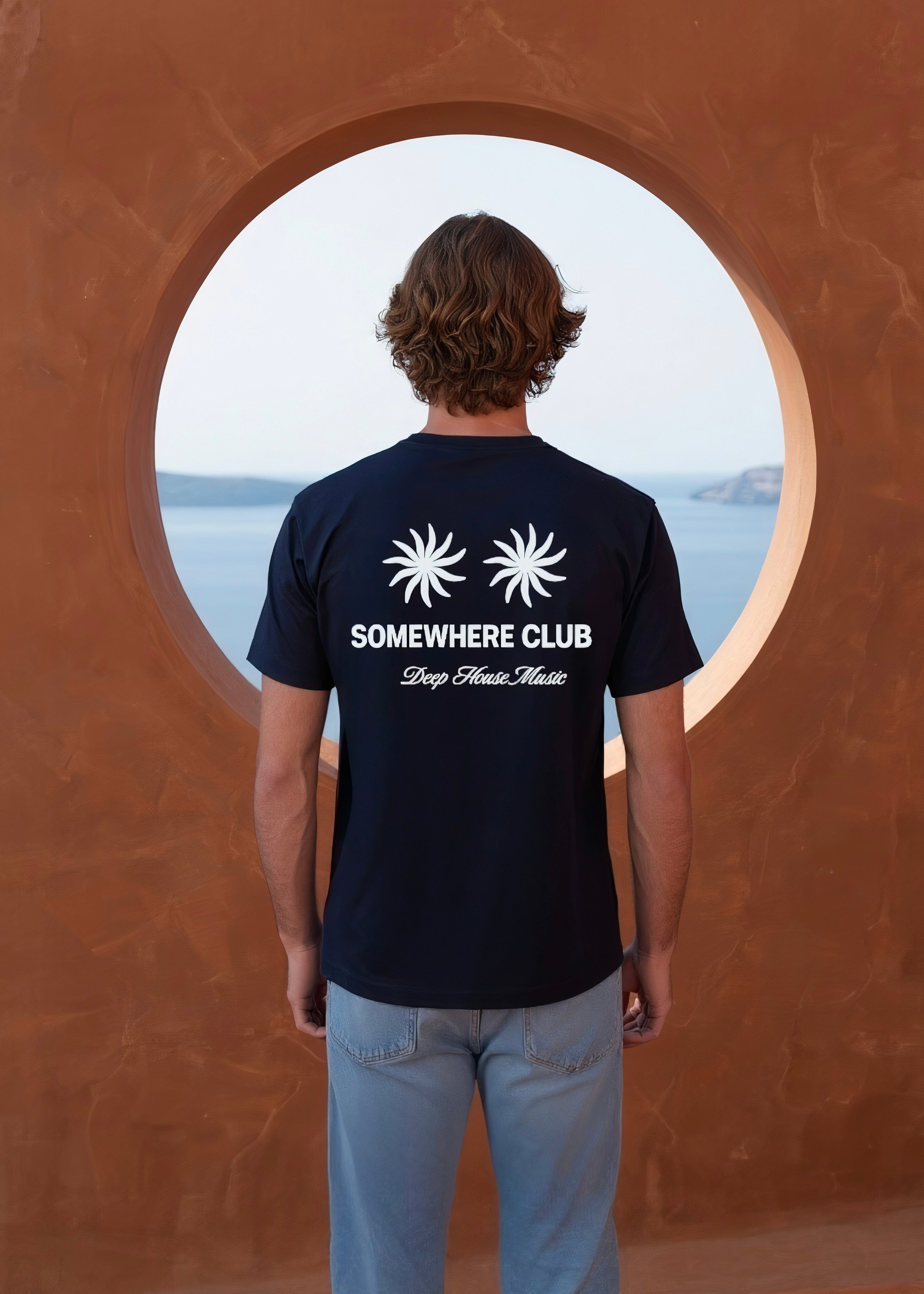 MIDNIGHT PALMS TEE