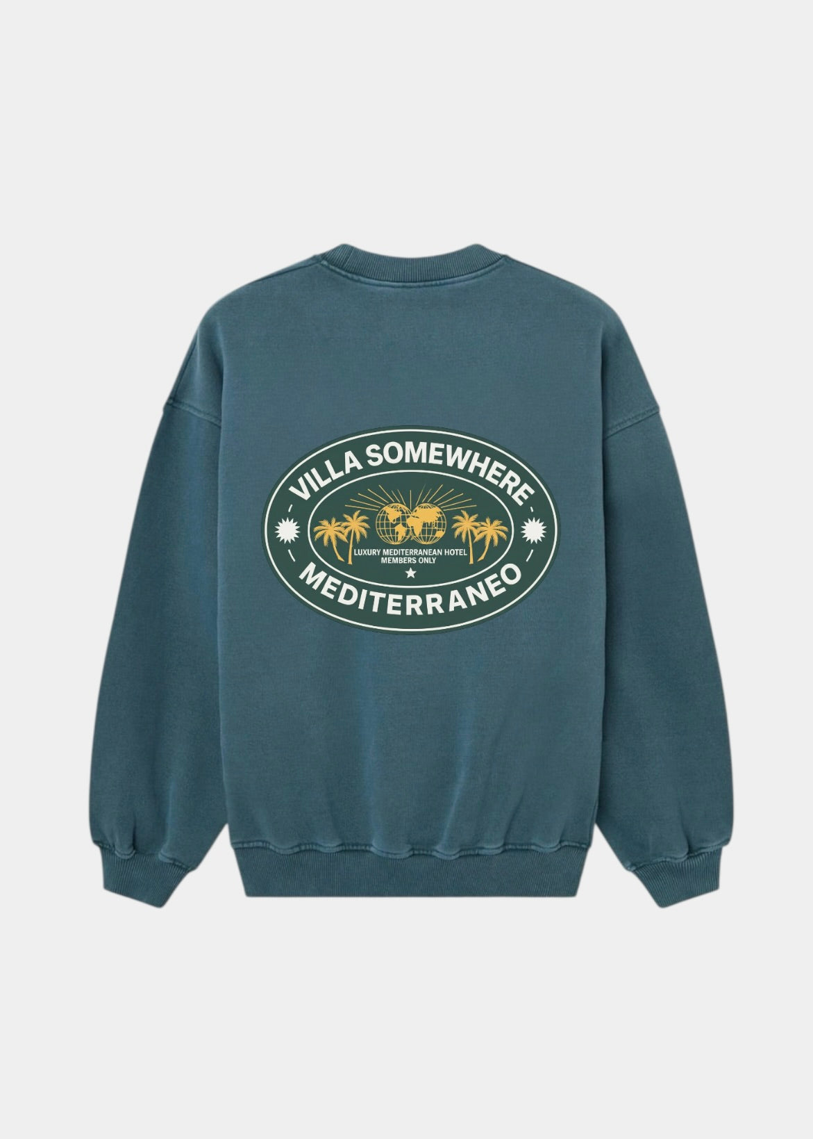 GREEN VILLA MEDITERRANEO CREWNECK