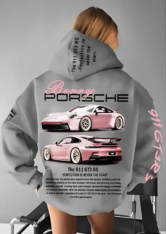 SWEAT GRIS 911 GT3 ROSE
