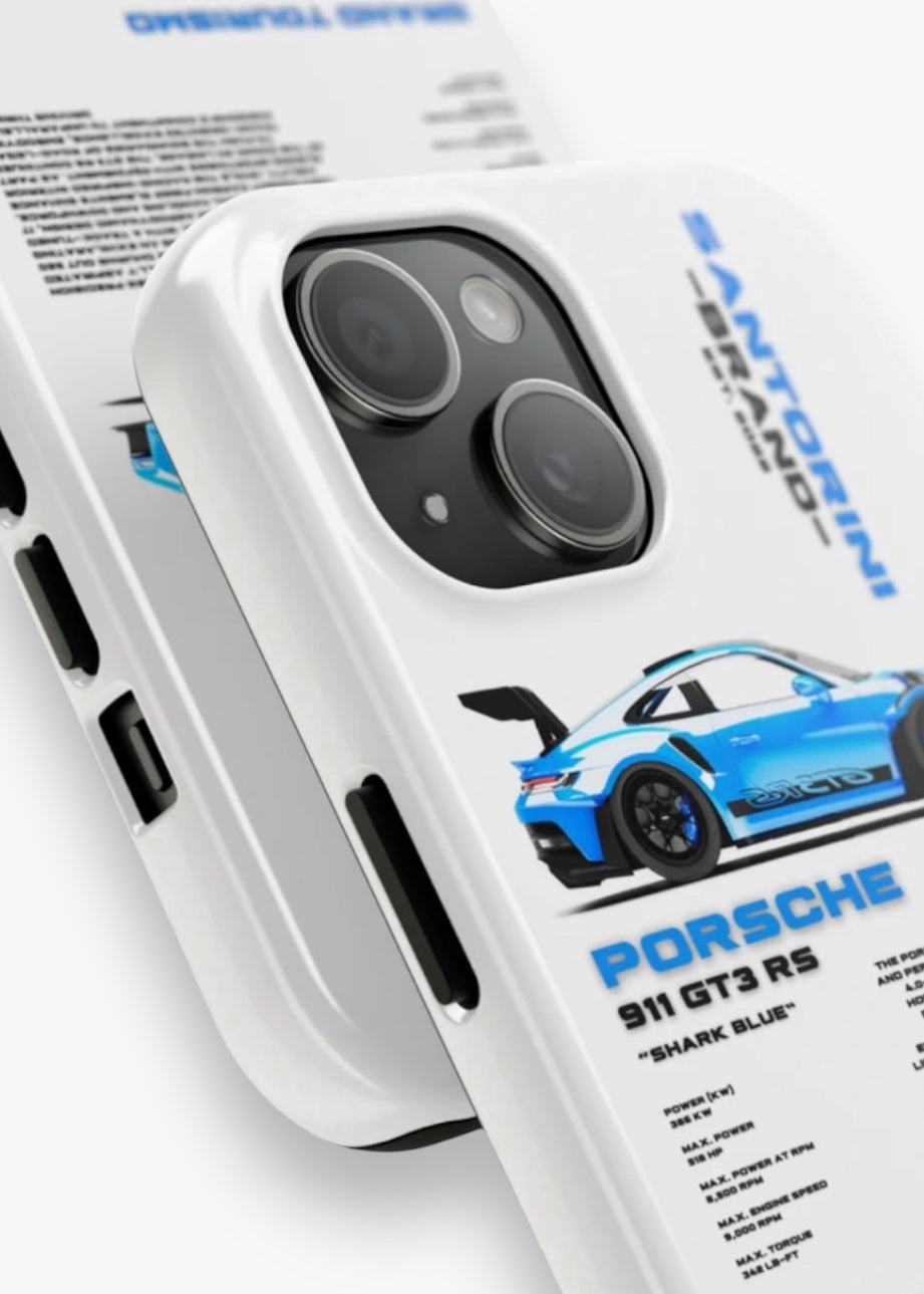 Coque IPhone GT3RS Bleue
